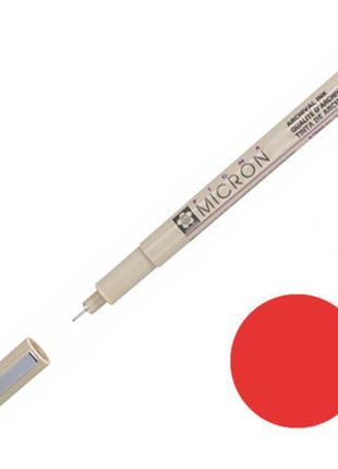 Лайнер sakura pigma micron красный 0.3 мм