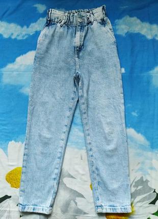 Фирменные, стильные, модные джинсы мом для девочки 8-9 р.-h&amp;m