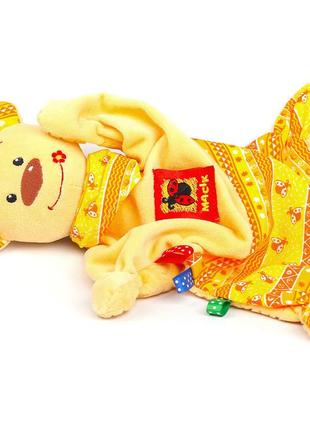 Мягкая игрушка "обнимашка мишка тихоня" macik мс 150401-01