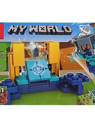 Детский конструктор «minecraft» 1180-3, 47 деталей