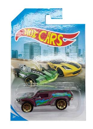 Машинка ігрова металева hot cars 324-89-3 змінює колір, масштаб 1:64
