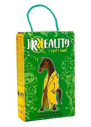 Настольная игра 30862 (укр) "irreality", в кор-ке 18,7-12-4,5см 30862