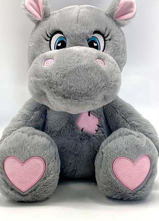 М'яка іграшка бегемот люмінесцентна 35 см hkf2211