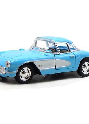 Машинка chevrolet classic-collection металлическая инерционная 4 цвета kt5458w