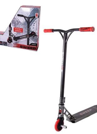 Самокат трюковый extreme motion sweep колеса pu tr21010