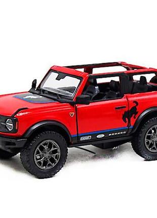 Машинка ford bronco металлическая инерционная 4 цвета kt5438wfa