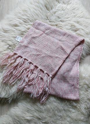 💜❄️💜 мягкий длинный шарф крупной вязки
