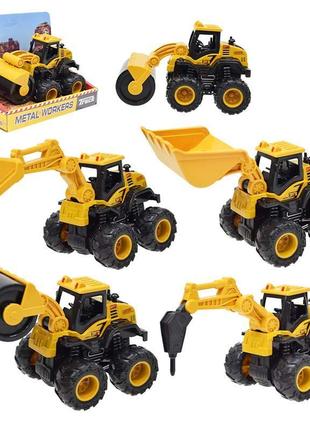 Будтехніка інерційна 4 види 16,5x12,5x9,5 см 171a