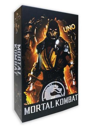 Настольная игра "mortal kombat uno" plr-0022 на украинском языке