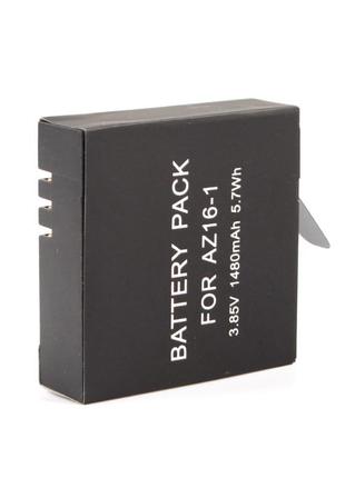 Аккумулятор az16-1 (az16-2) для xiaomi yi 2 4к (код № xtgp331)