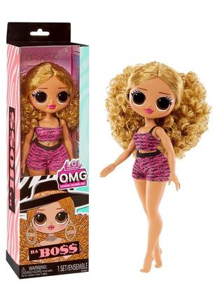 Кукла леди босс lol surprise! 987468-euc серии "opp omg" с аксессуарами