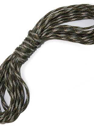 Паракорд 4 мм. 7-жильный olive+khaki 10 м
