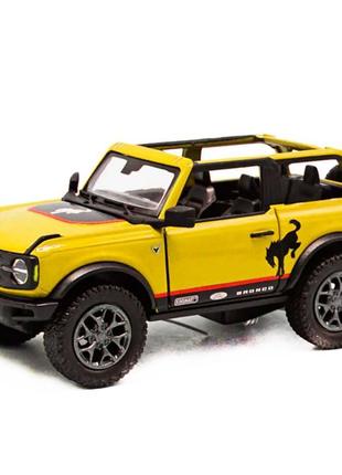 Машинка ford bronco металлическая инерционная 4 цвета kt5438wfa