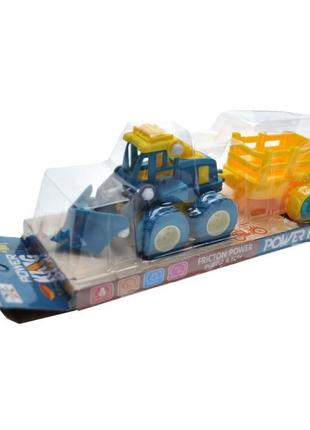 Трактор инерционный, в колпаке 2018-80