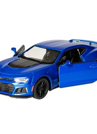 Модель легковая "camaro zl1" инерционная (открывающаяся дверь) kt5399w
