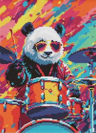 Алмазная мозаика "барабанщик" amo8055, 30х40 см