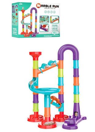 Игра лабиринт marble run 8804, 45 деталей