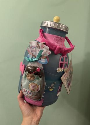 Baby born surprise бебы борн кукла пупс с домиком