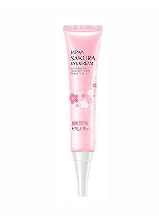 Крем для век с экстрактом японской сакуры laikou japan sakura eye cream 30г