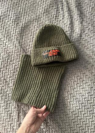 Набор гапка и шарф