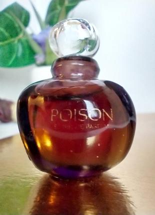 Винтажная миниатюра poison esprit de parfum christian dior