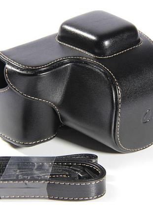 Футляр захисний - чохол для фотоапаратів sony nex-5, nex-5c, nex-5t, nex-5r, a5000 - чорний