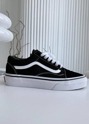 Vans old skool classic black white