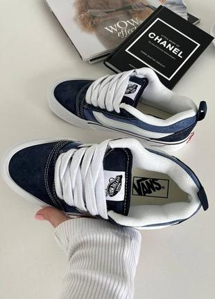 Vans old skool black/white platform