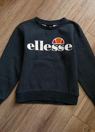 Свитшот,пайта ellesse (оригинал)на девочку утепленный 8-9 лет/134 см