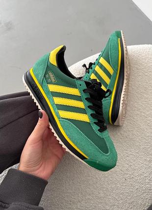 Adidas sl 72 rs green, кросівки чоловічі адідас, жіночі кросівки адідас зелені