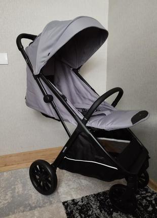 Коляска прогулочная carrello nero серая