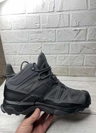 Мужские тактические ботинки salomon x ultra forces mid gore-tex