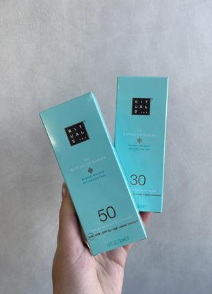 Солнцезащитный крем для лица karma rituals / крем spf 30