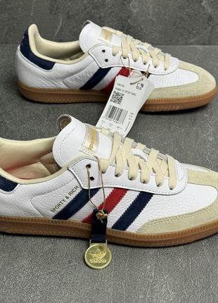 Шкіряні нові кросівки adidas samba ih8338