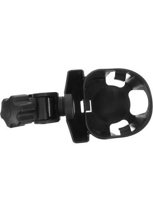 Подстаканник для коляски с отсеком под телефон flexyhold, черный