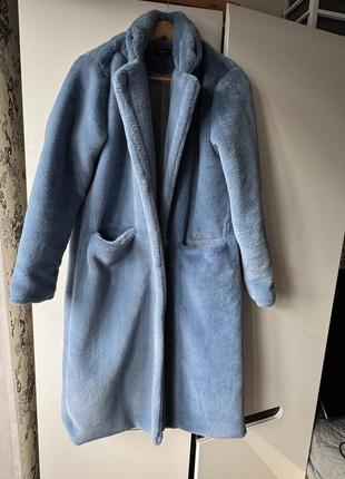 Шуба из искусственного меха s-m