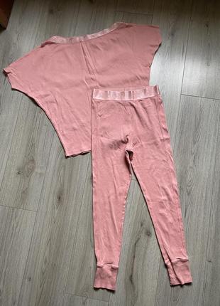 Гарний костюм для дома котон в рубчик 12 л