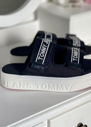 Шлепанцы босоножки tommy hilfiger