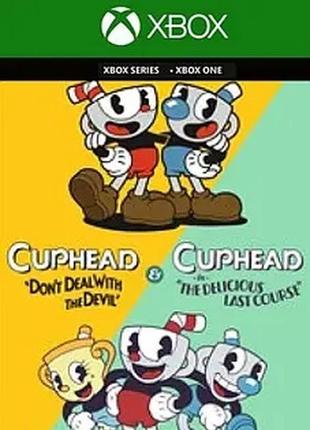 Аккаунт  cuphead + delicious last course (xbox one, series s, x)