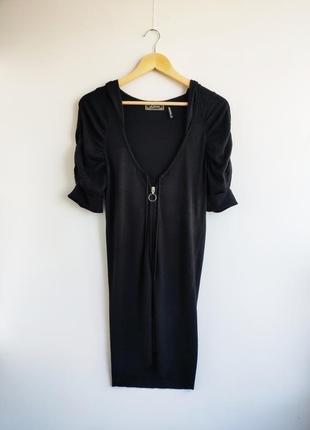 Жіночий чорний кардиган сукня guess