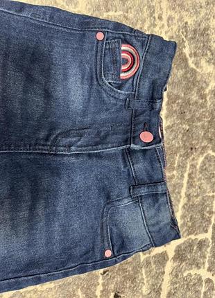 Утеплені джинси для дівчинки 4