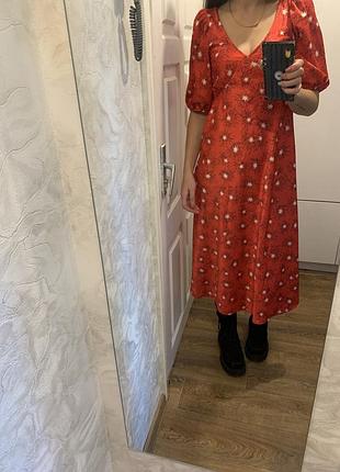 Роскошное платье миди2 фото
