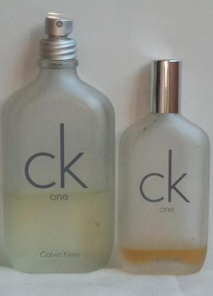 Туалетна вода calvin klein one