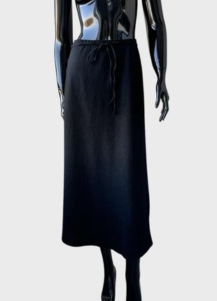 Длинная льняная юбка marks&spencer лён вискоза
