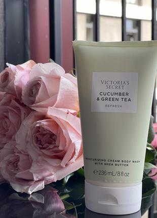 Крем-гель для душа cucumber & green tea victoria’s secret