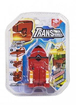 Трансформер "цифра 3: катер"