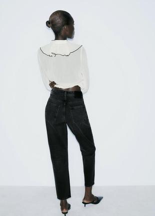 Джинсы mom fit high waist,джинсы zara новая коллекция2 фото