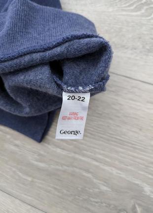Укороченный свитшот толстовка батал на байке оверсайз george4 фото