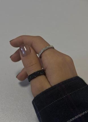 Блискучі каблучки із бісеру 4