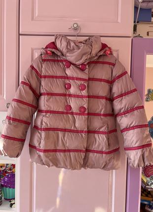 Зимняя курточка snowimage 116 для девочки / куртка зимняя на 6 лет для девочки